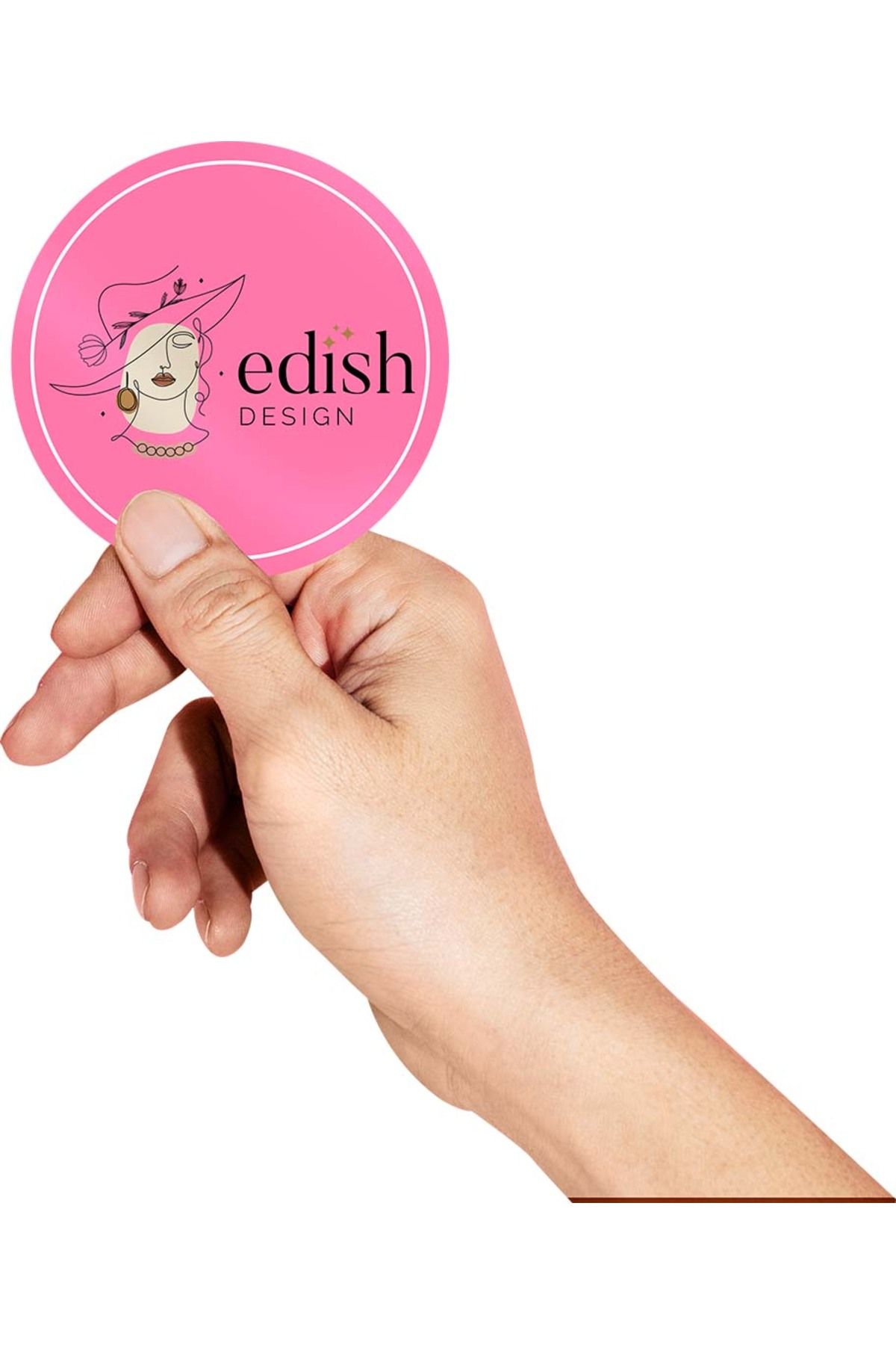 Yuvarlak Etiket 10x10 cm