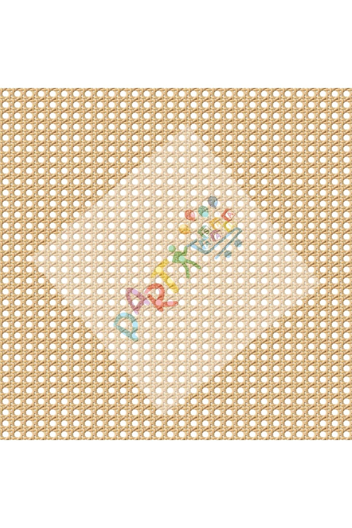 Hazeran Hasır Desenli Beyaz Aralıklı Folyo