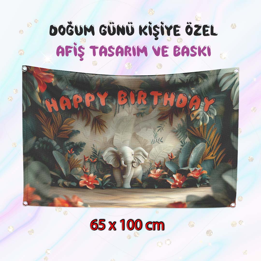 Doğum Günü Afişi 
