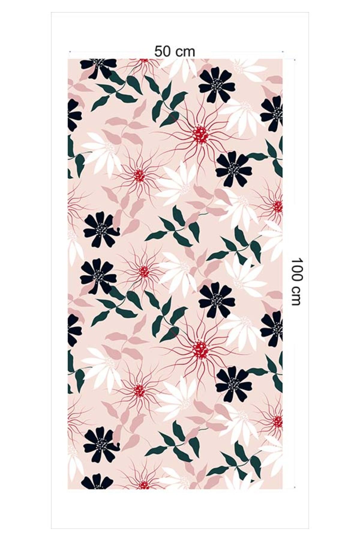Mutfak Tezgah Arası Fayans Mat Folyo Kaplama Sticker 50x100 Cm M002