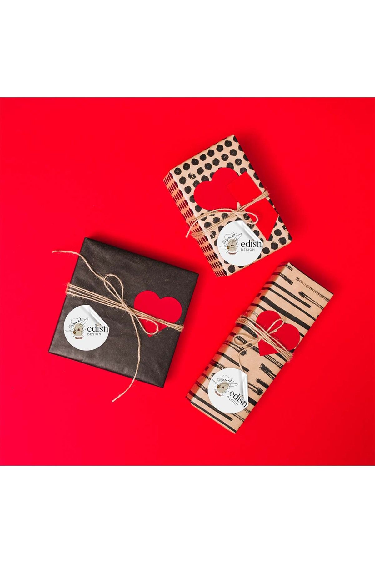 Yuvarlak Etiket 8x8 cm