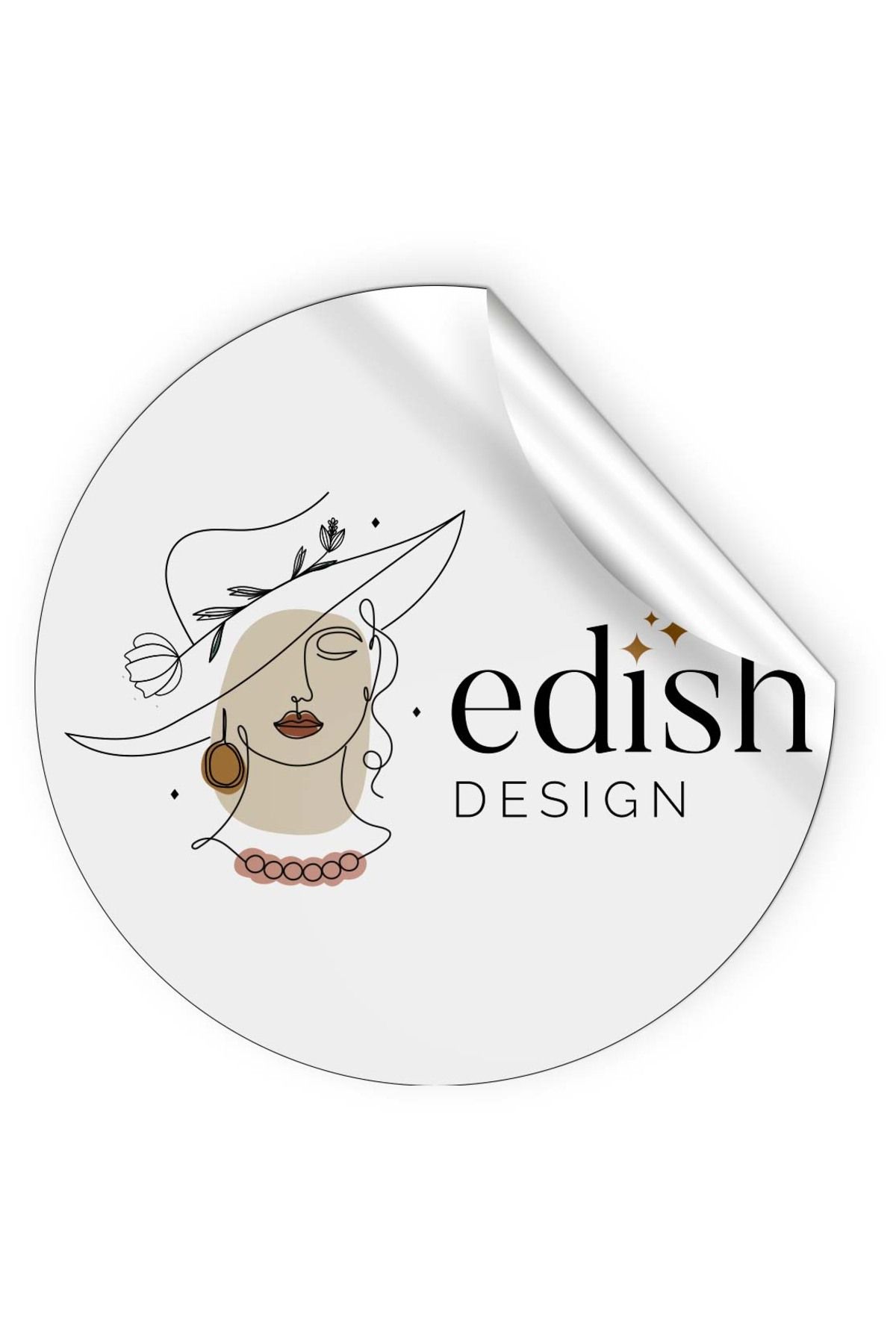 Yuvarlak Etiket 7x7 cm