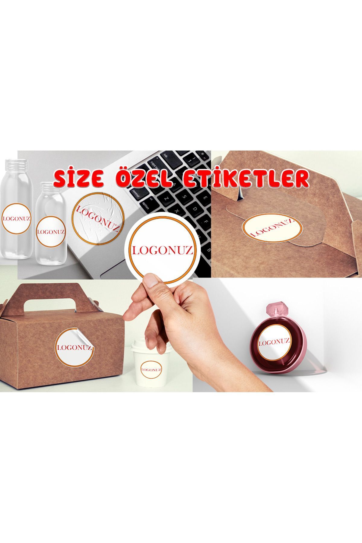 Yuvarlak Etiket 3x3 cm